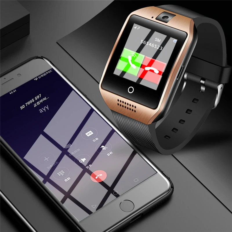 Смарт часы для мужчин SIM tf карта Bluetooth Примечание напоминание Мода Бизнес Спорт