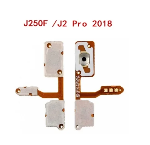 Home Button Flex Cable menu Return Key Repair Parts FPC for Samsung J2 Pro 2018 J250F 20pcs | Мобильные телефоны и