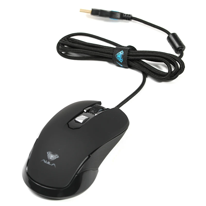 USB мышь игровая Проводная с RGB подсветкой 6 кнопок 2000 DPI|Мыши| |