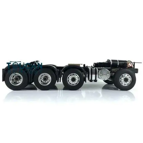 1/14 RC LESU Металлическое шасси для 8*8 трактор грузовик модель Дистанционное