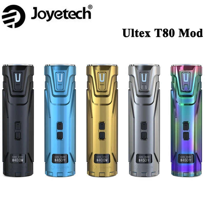 Оригинал Joyetech ULTEX T80 поле MOD Батарея 80 W электронная сигарета Vape испаритель