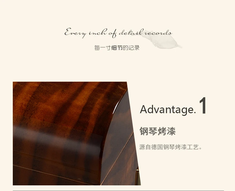 CIGARLOONG коробка для сигар деревянная сигара дисплей коробка humidor для сигар с ручкой увлажнитель для сигар HH-9002