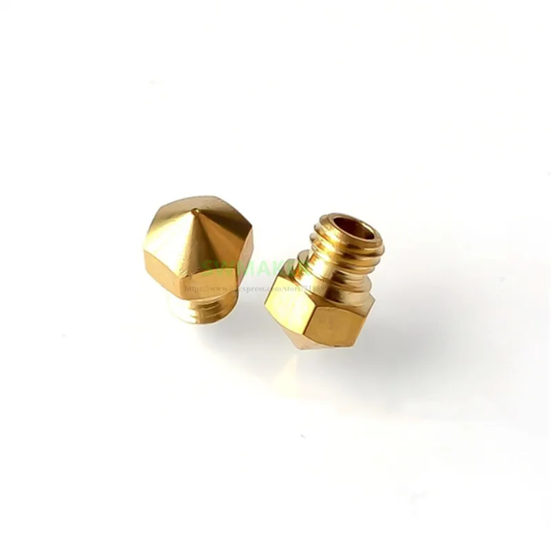 Латунная насадка размером 0 2 мм 3 4 5 6 8 1 75 для эхолота Flashforge Finder запасные части 3d