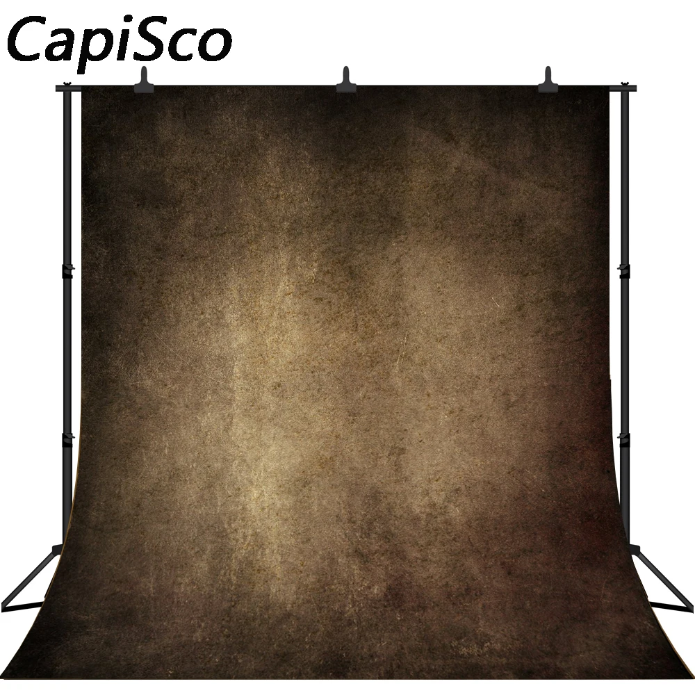 CapiSco тонкий виниловый тканевый фон для фотосъемки коричневый тон внутренний
