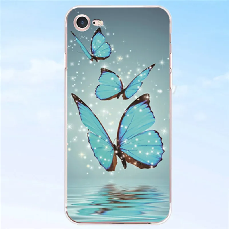 MPCQC силиконовый чехол для iPhone 6 s 8 Plus X XS Max Мягкие TPU цветок листья птица 7 6S