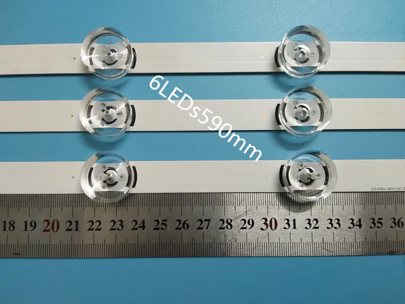 New Original Kit 3 PCS 6LED 590mm LED backlight strip for LG 32LB580 32LB562V 32LB650V 6916L-1841A 6916L-1842A DRT3.032&quot_A B |