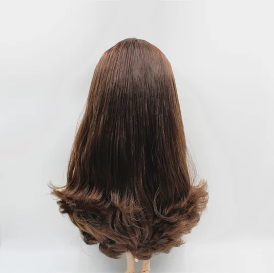 Блит куклы темно коричневый Лю Хай вьющиеся волосы длинные 19 совместных тела