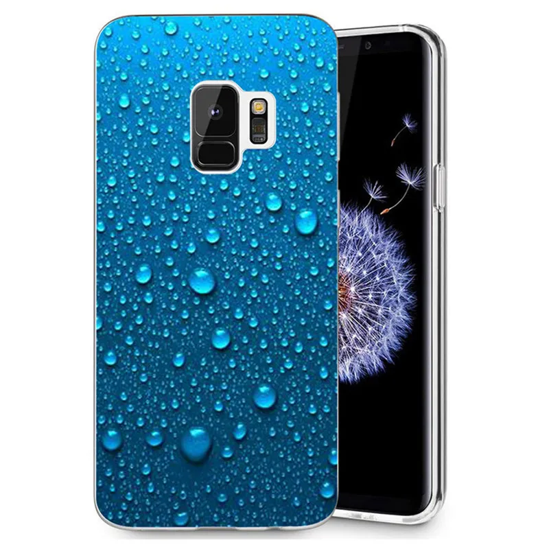 Для Samsung Galaxy S9 S9Plus S8 Plus S7 edge Note 8 J500 J720 A3 A5 2016 2017 TPU цветной чехол с изображением неба