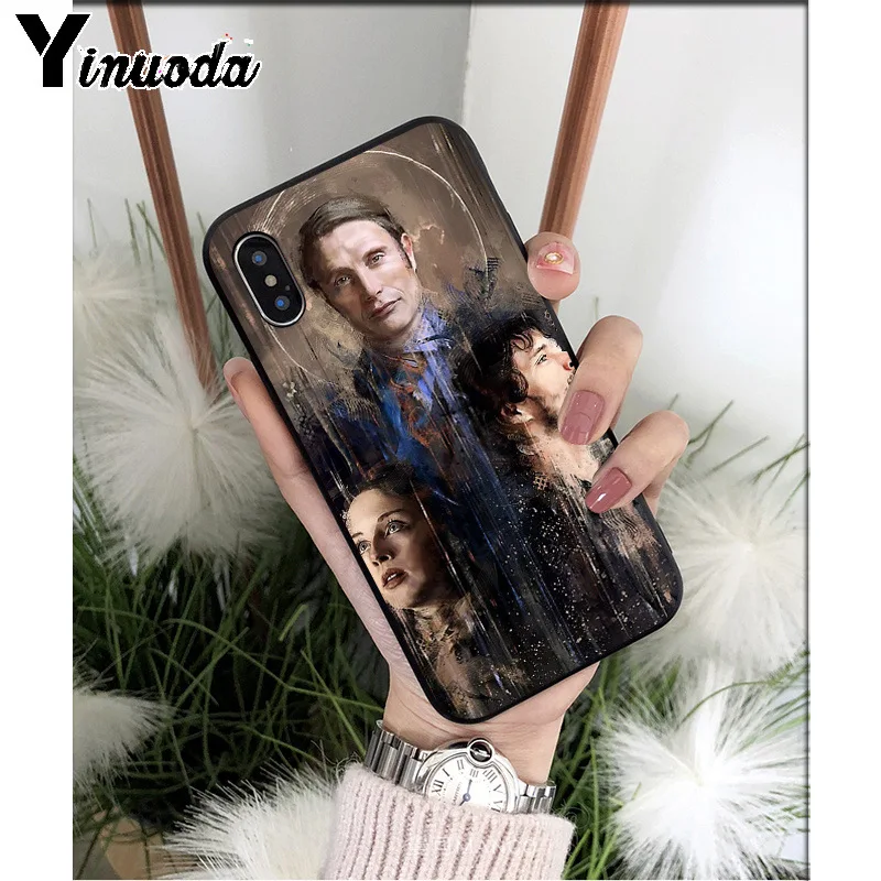 Yinuoda TV Series Ганнибал высококачественный чехол для телефона Apple iPhone 8 7 6 6S Plus X XS MAX 5 5S