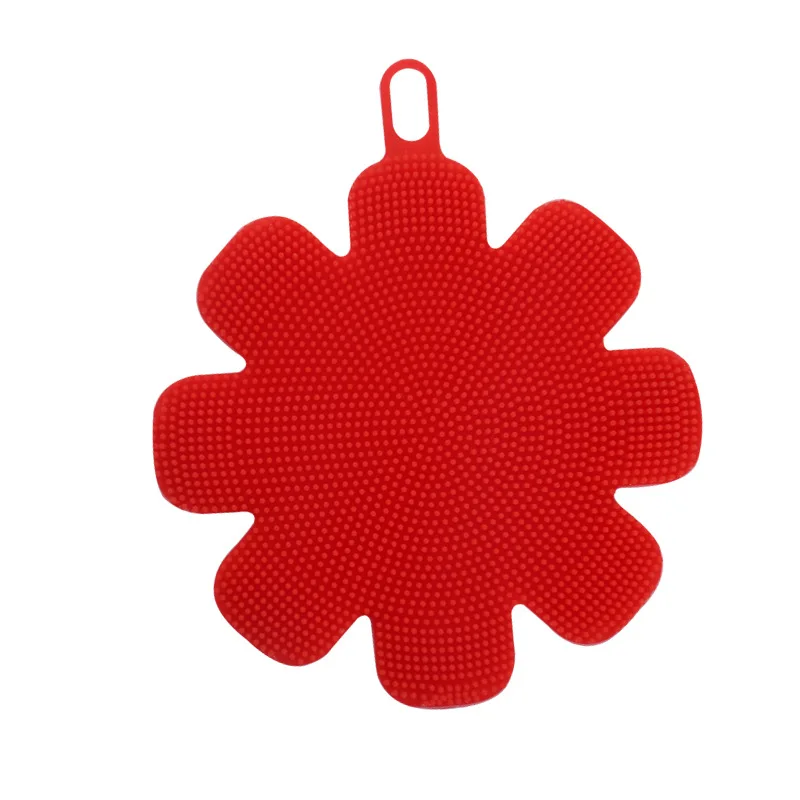 Food Grade Silicone Cleaning Brush Bowl Pot Fruit and Vegetable Can Be Used Repeatedly AKUHOME | Дом и сад