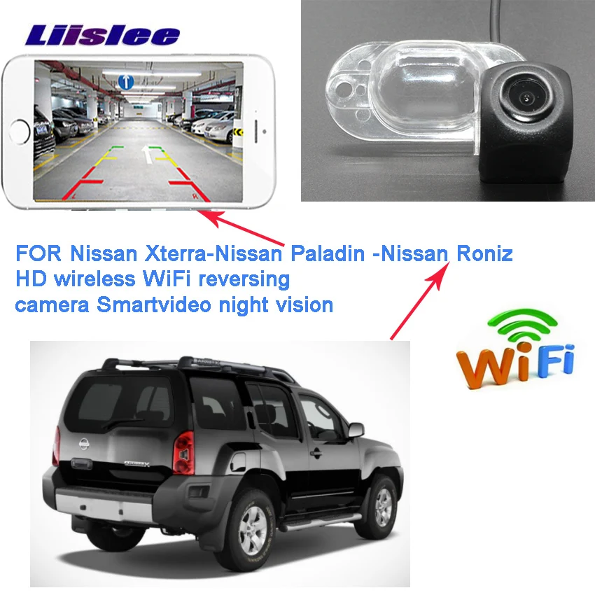 LiisLee wireless Rearview Camera For Nissan Paladin Roniz Xterra N50 2005~2015 Car HD rear view reversing camera | Автомобили и