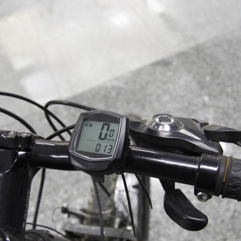 Bicycle Wired Stopwatch Small ABS Waterproof Handlebar Mount bryton Outdoor Bike computer Riding Cycling Accessories Pro | Спорт и