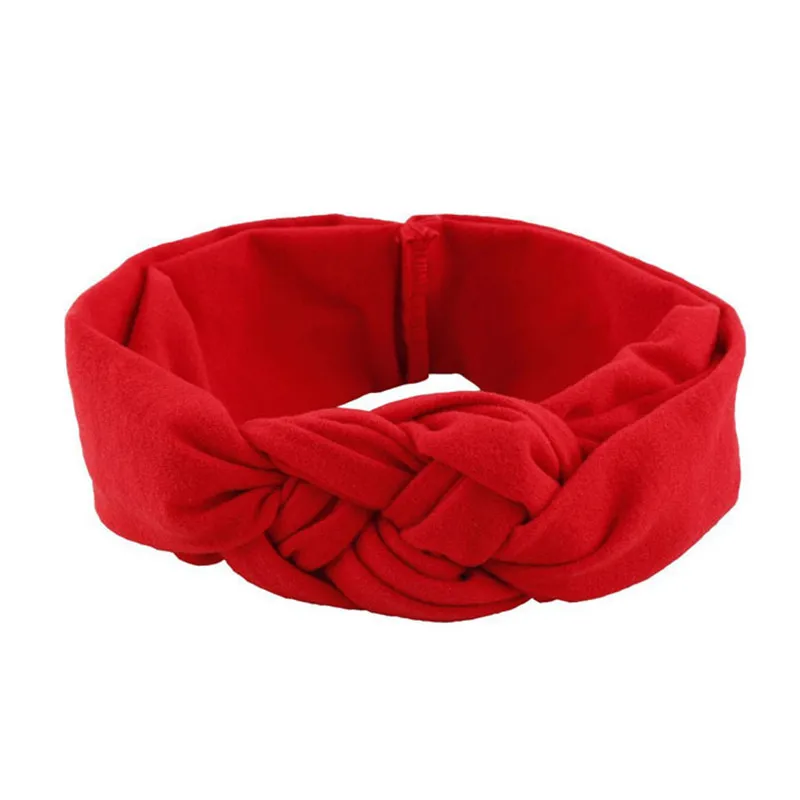 Детский головной убор Детская повязка для волос новый однотонный цветная