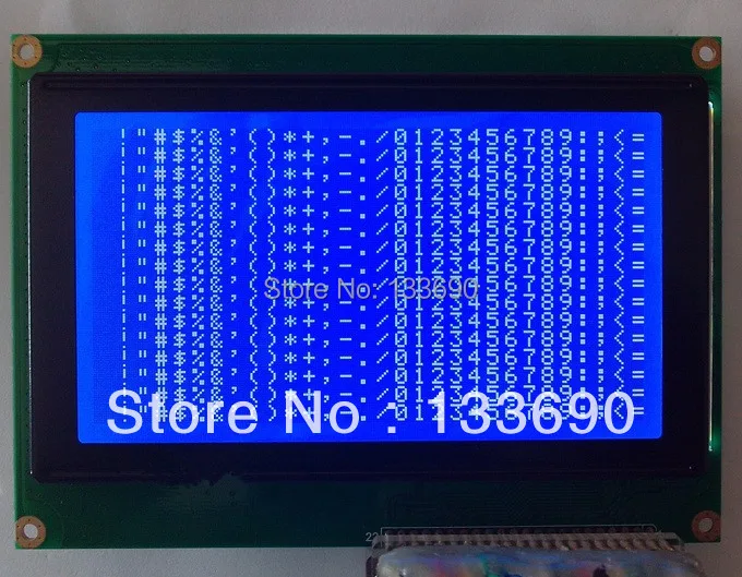 Графическая точка 5 1 дюйма 240128 x LCM 22 контакта. Интерфейс справа ЖК-дисплей |
