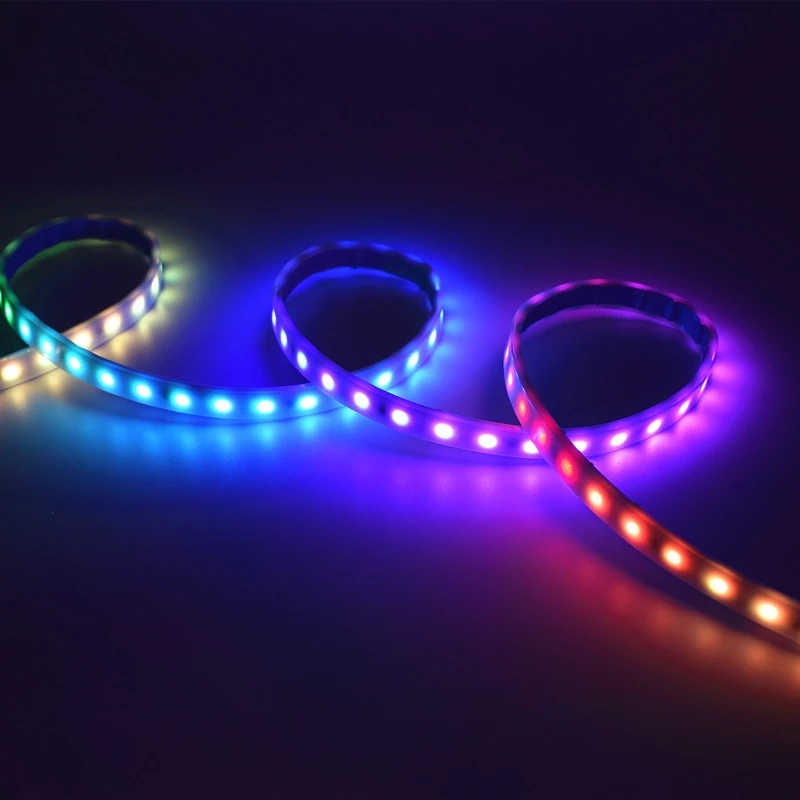 1Set New Car Styling 335 RGB Dynamic Streamer Turn Signal Tail Trunk lights LED Warning Light Strip 120CM 150CM | Автомобили и