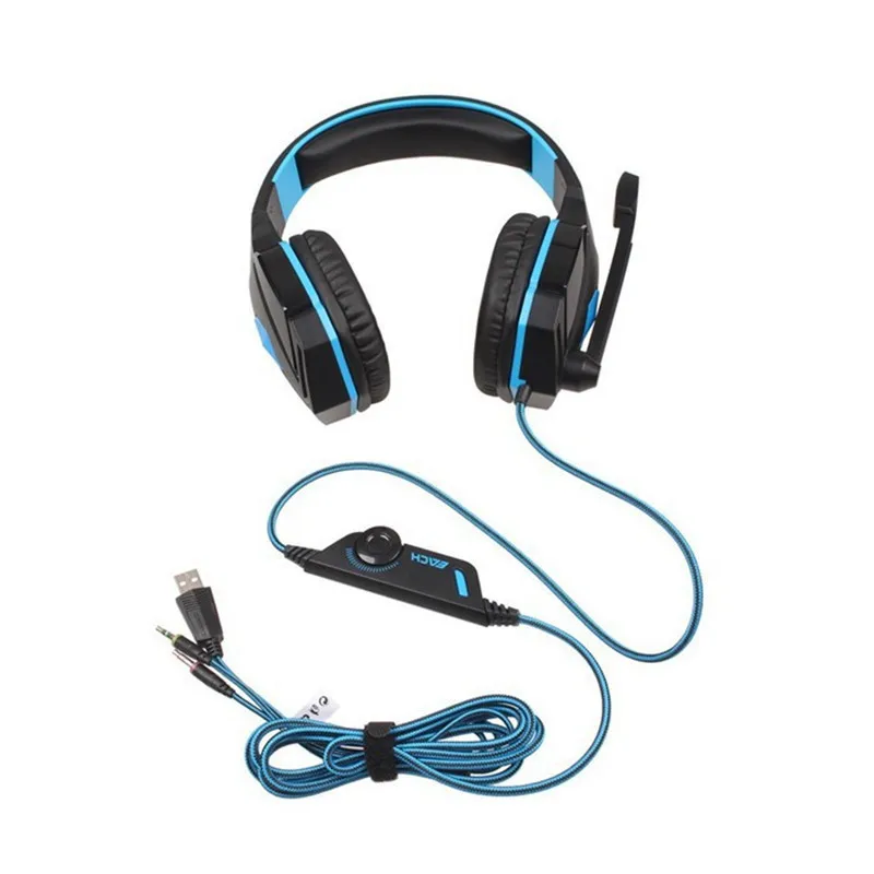 Яркие стереонаушники с антишумом Hi Fi наушники для компьютерных игр