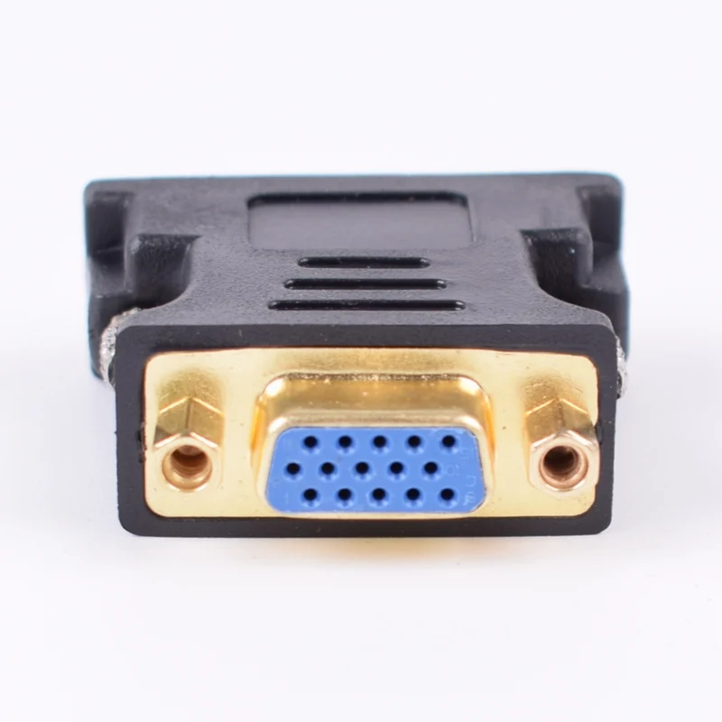 С DVI на VGA адаптер конвертер HDMI 24 + 5 Мужской вставной для HDTV ЖК дисплей пк компьютер
