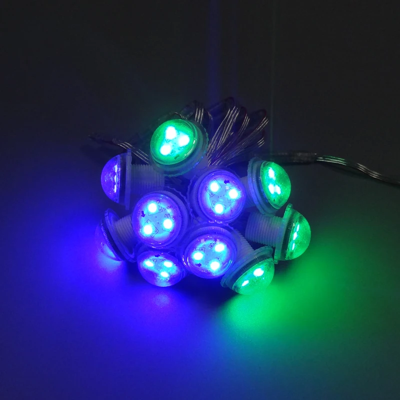 12 В 30 мм 3 светодиодный s UCS1903 rgb пиксель модуль свет 5050 SMD RGB диаметр s/модуль