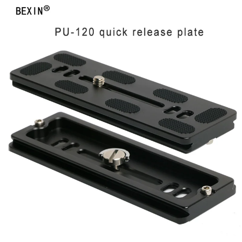 BEXIN универсальный металлический Arca Swiss mount адаптер quick release plate с 1/4 винт для Benro Штатив шаровой головкой PU120/150/200/300