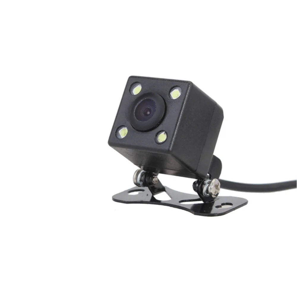 HD CCD 4 Светодиодный свет широкий формат Автомобильная камера заднего вида Универсальный Автомобильный Обратный камера резервная камера с ночное видение водонепрони