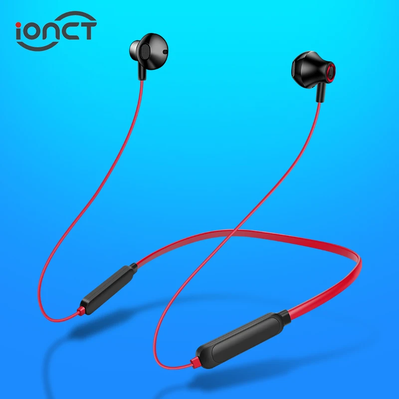 IONCT Bluetooth беспроводные наушники для телефона с шейным ремешком спортивные