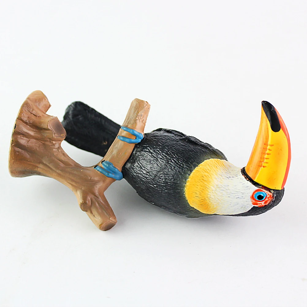 Фигурка Toucan модель игрушечного украшения подарок для творчества коллекция