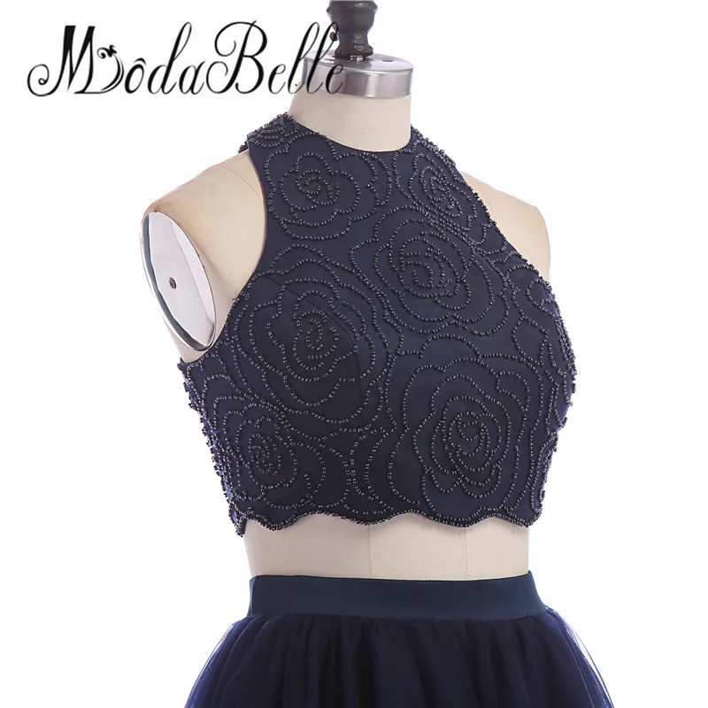 Modabelle/Новинка темно-синее ТРАПЕЦИЕВИДНОЕ мини-платье для выпускного вечера с