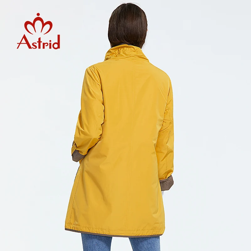 Astrid 2019 Женский Тренч хит продаж новое весеннее длинное пальто легкое
