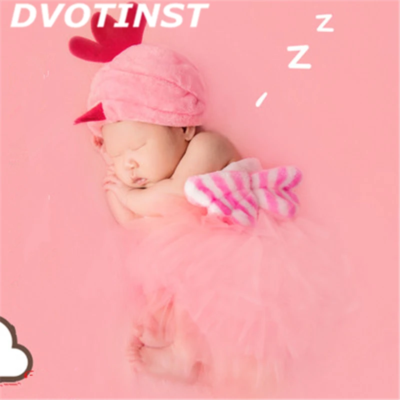 Dvotinst новорожденных реквизит для фотосъемки Одежда для маленьких девочек и мальчиков, комплект одежды, боди, шляпа, фотостудия, фотосессия, реквизит