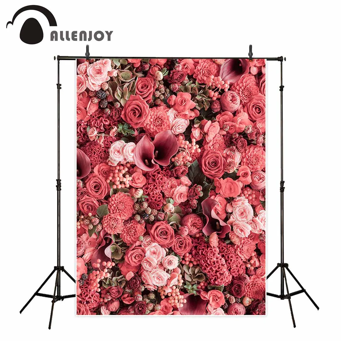 Фотофон Allenjoy naturesm для детей романтичный фон с цветами на День святого Валентина