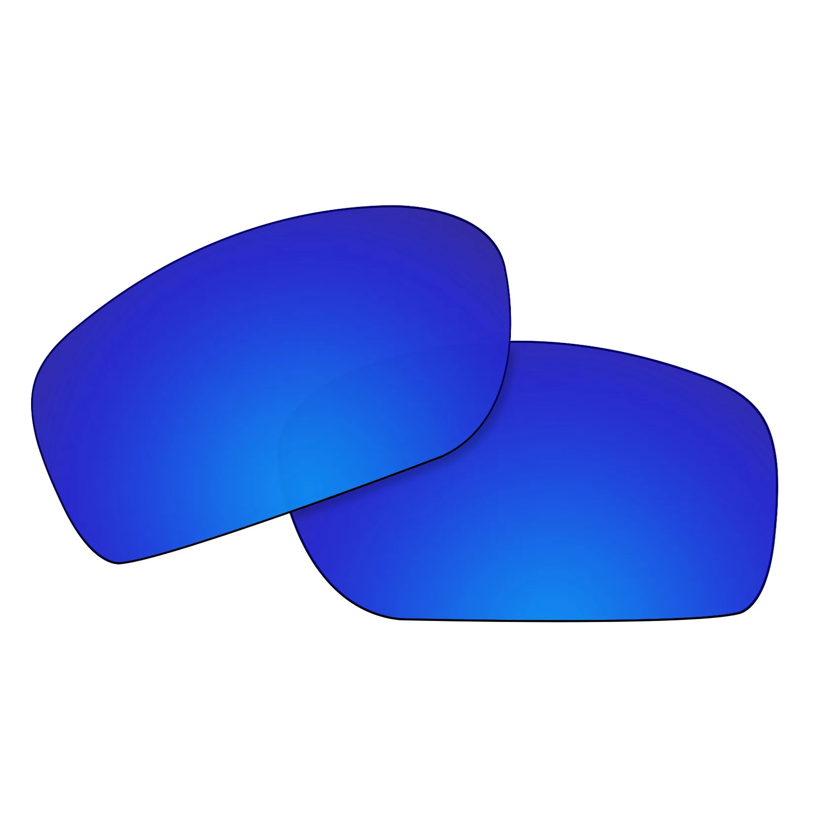 OOWLIT Polarized Replacement Lenses of Deep Blue Mirror for-Oakley Flak Jacket Sunglasses | Аксессуары для одежды