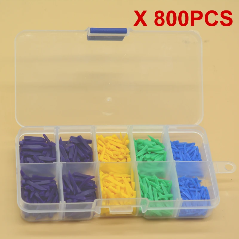 Стоматологические одноразовые картриджи для зубов 4 размера 800 шт.|dental disposable|denture