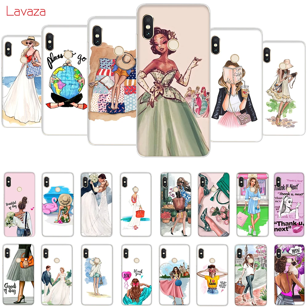 Lavaza VOGUE Рождество принцесса девушка жесткий чехол для Huawei P30 Pro Lite Nova 3 3i Honor 8 9 10 7A