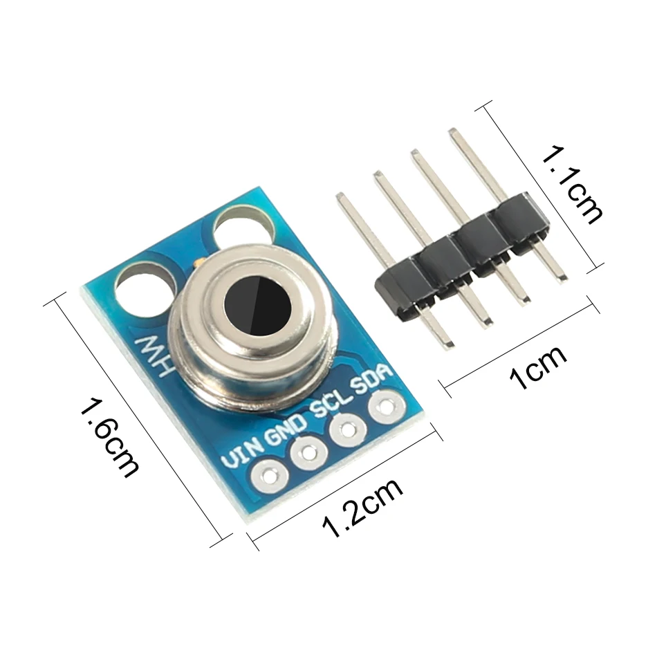 Aokin GY 906 MLX90614ESF бесконтактный инфракрасный датчик температуры модуль IIC I2C