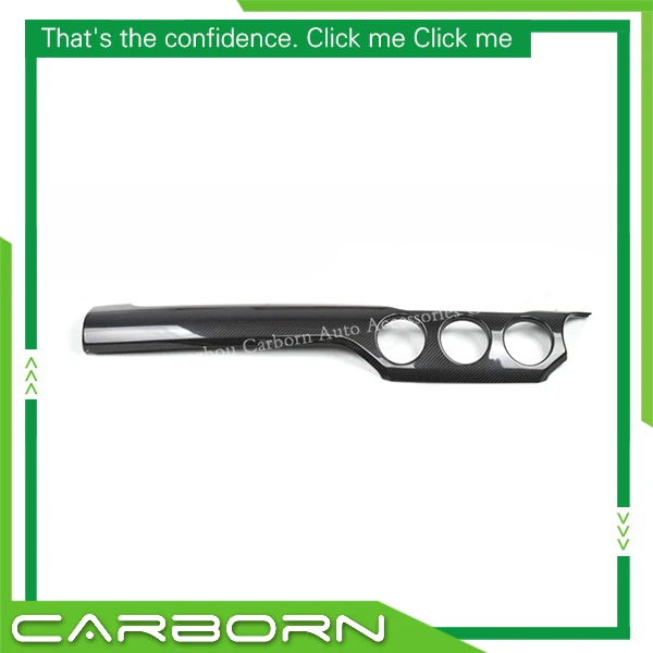 

1 шт., передняя панель из углеродного волокна для Ford Mustang 2015-2017