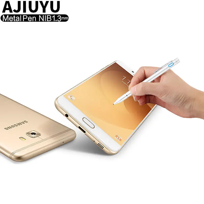

Стилус Active Pen, емкостный сенсорный экран для Samsung Galaxy S8 S7 S6 edge S8 + S5 S4 Note8 Note 9 8 7 6 5 4 A, чехол для телефона