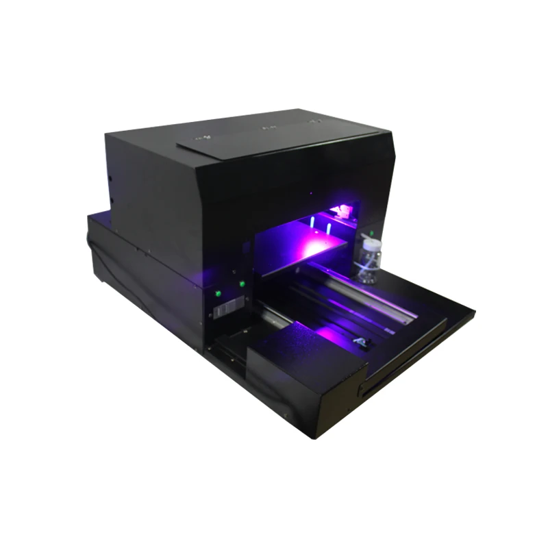 Стабильный A3 размер LED UV планшетный принтер 6 цветов многофункциональная