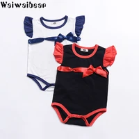 waiwaibear baby infant rompers for girls summer baby jumpsuits toddler cotton rompers baby hot sale clothing tn9