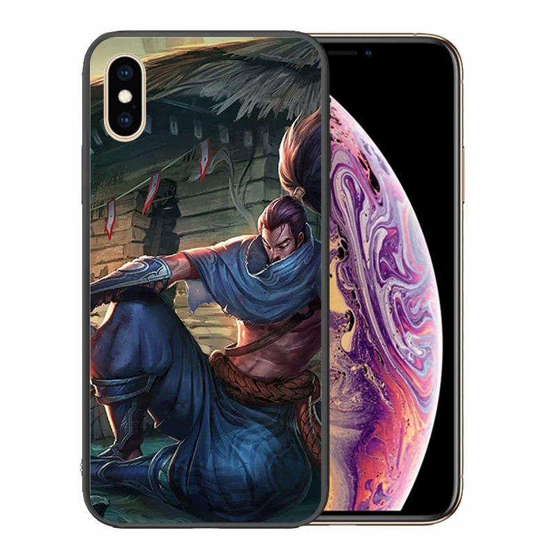 Тонкий Силиконовый ТПУ Мягкие чехол для телефона черный силиконовый iPhone XS
