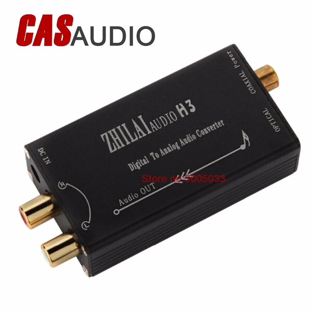 Q3 HIFI мини ЦАП цифро аналоговый аудио конвертер DAC оптический коаксиальный Вход RCA