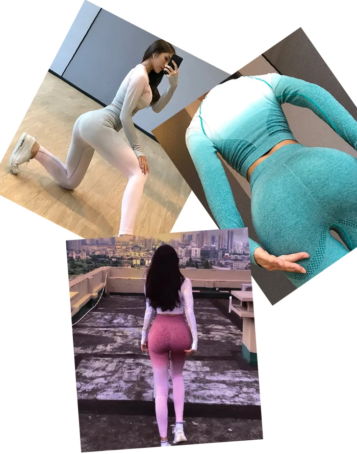 Тонкие бесшовные леггинсы для женщин Высокая талия тренировки Push up Booty Femme компрессионная спортивная одежда Фитнес Мода для спортзала Спорт Бег