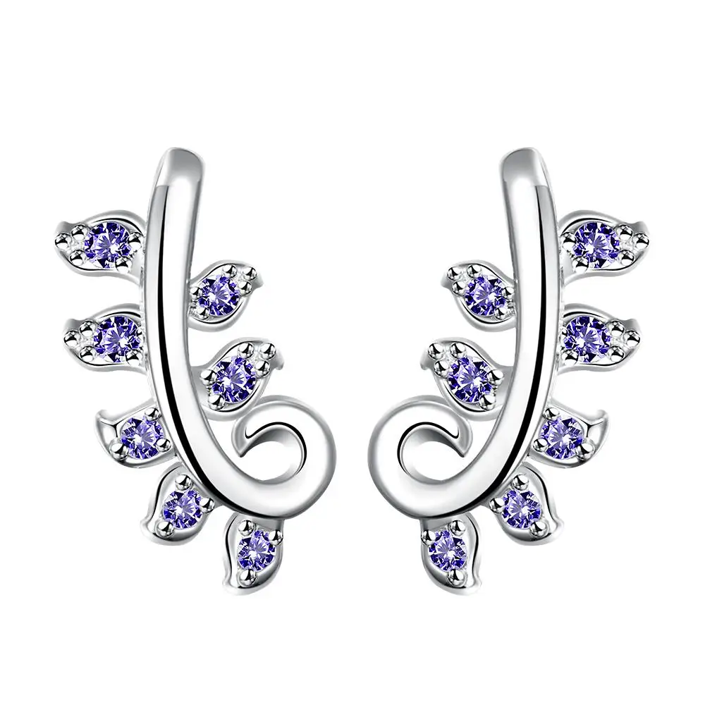 Juego de joyas parure bijoux blancos azules фиолетовый циркония Гросс joias para casamento простой араб egip Dahu