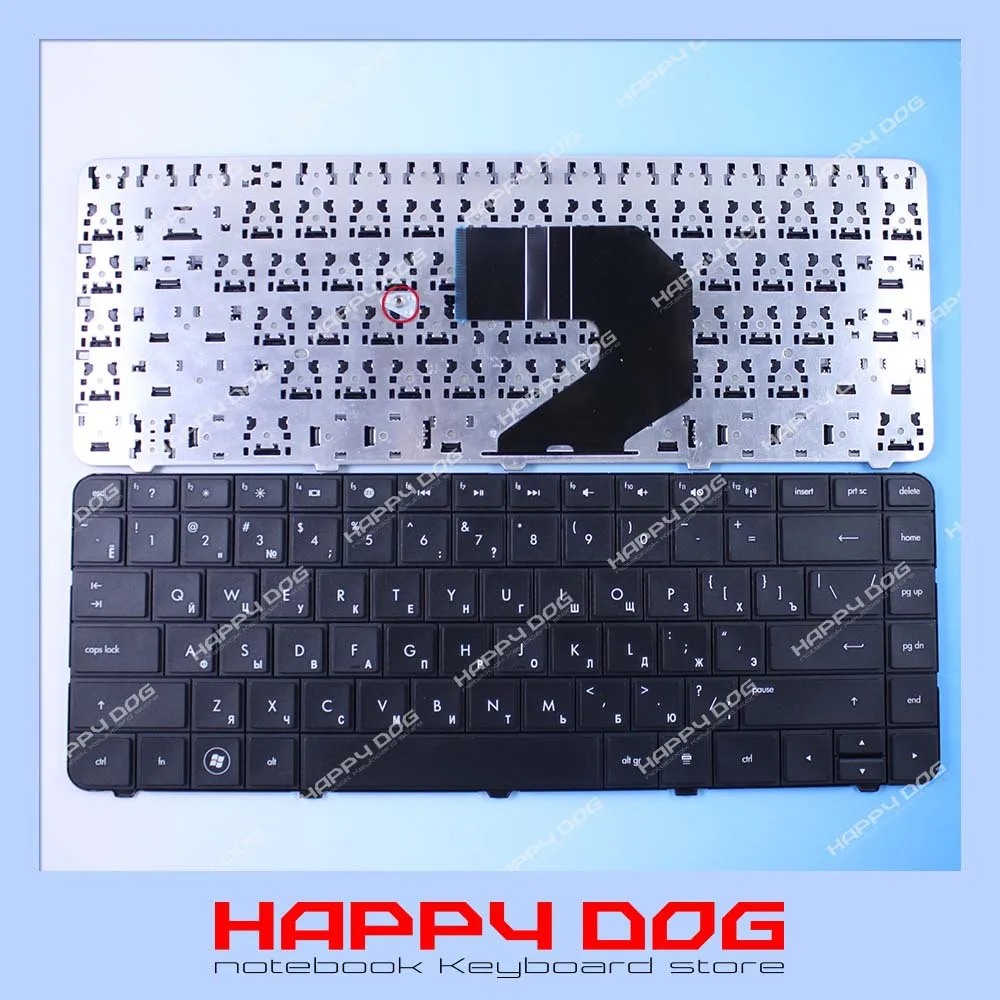 Клавиатура для ноутбука HP Pavilion G4 G43 G4-1000 G6 G6S G6T G6X G6-1000 635 Q43 CQ43 CQ43-100 CQ57 G57 430 Russia Black.