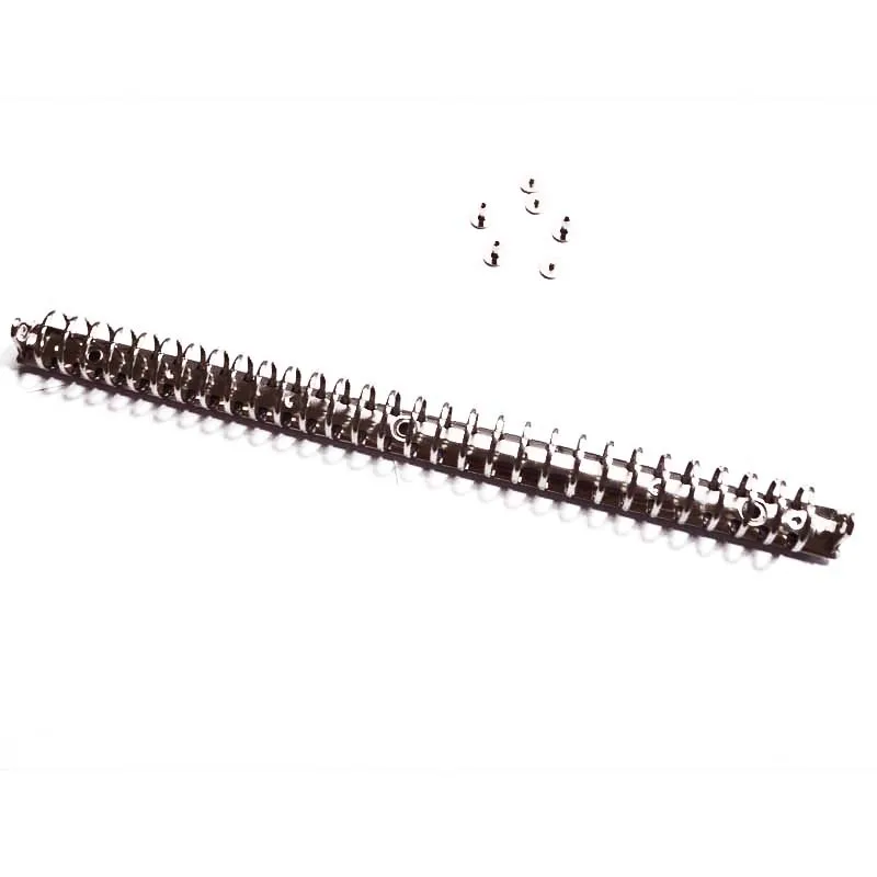 notebook binder A4 with ring retro diy student creative buckle disassembly metal fitting hardware loose leaf 30 rings clips | Канцтовары