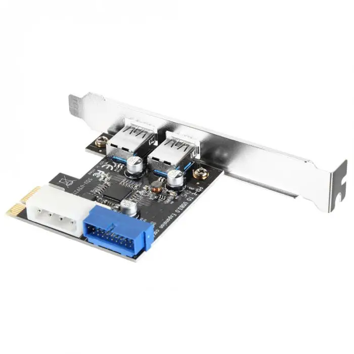 Новая одежда для маленькой девочки 2, Порты 5 Гбит/с PCI-E к USB 3,0 карты расширения адаптер для Win XP/7/8/10 AC328 QJY99