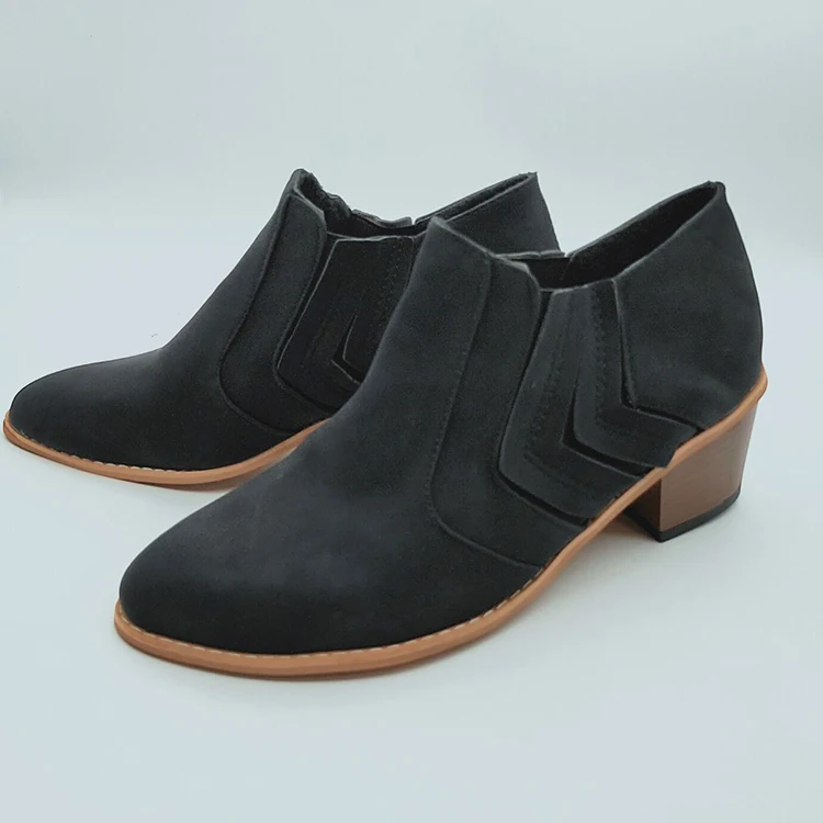 Новинка года; женские ботильоны на высоком квадратном каблуке; botas zapatos mujer; кожаная зимняя обувь в стиле ретро; Женские ботинки в ковбойском стиле; большие размеры