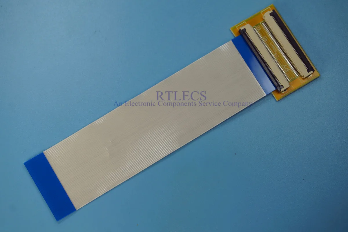 2 комплекта 50 Pin до 0 5 мм шаг FPC кабельная плата удлинитель адаптер PCB FFC кабель 60 100