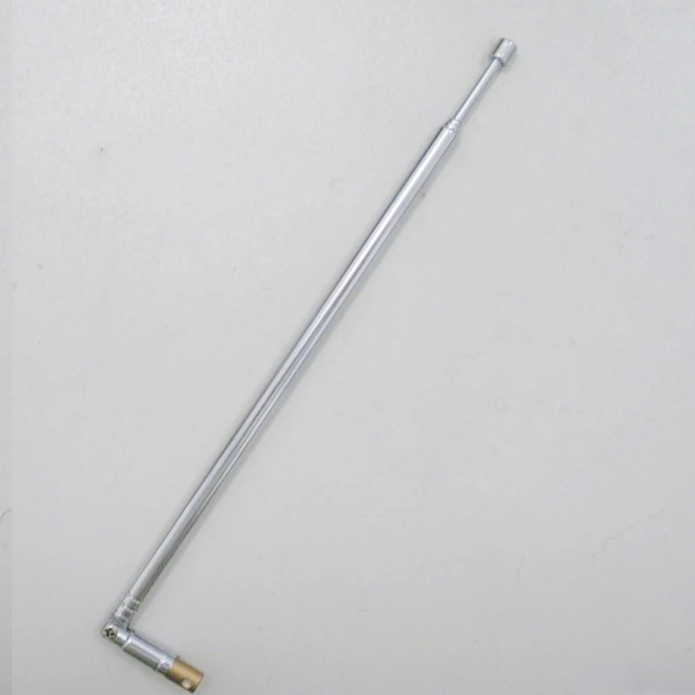 2PCS Telescopic 4 Section Parts Radio AM/FM Equipment Antenna Replacement Universal Multipurpose DIY Instrument Stainless Steel |