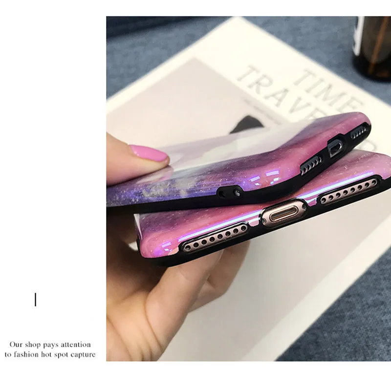 Алмазный градиент 8 мобильный телефон оболочка Blu-Ray фиолетовый XS max Все включено