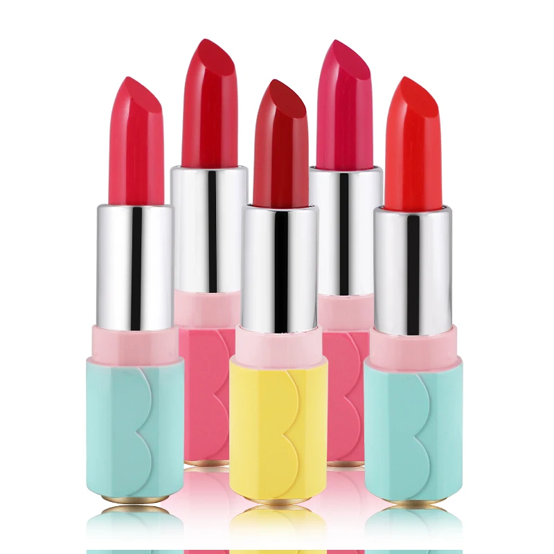 6 шт./лот увлажняющий batom макияж QIC матовая LipstickRed оттенок Обнаженная Руж Levre коврик Водонепроницаемый питательный бархат помады Set